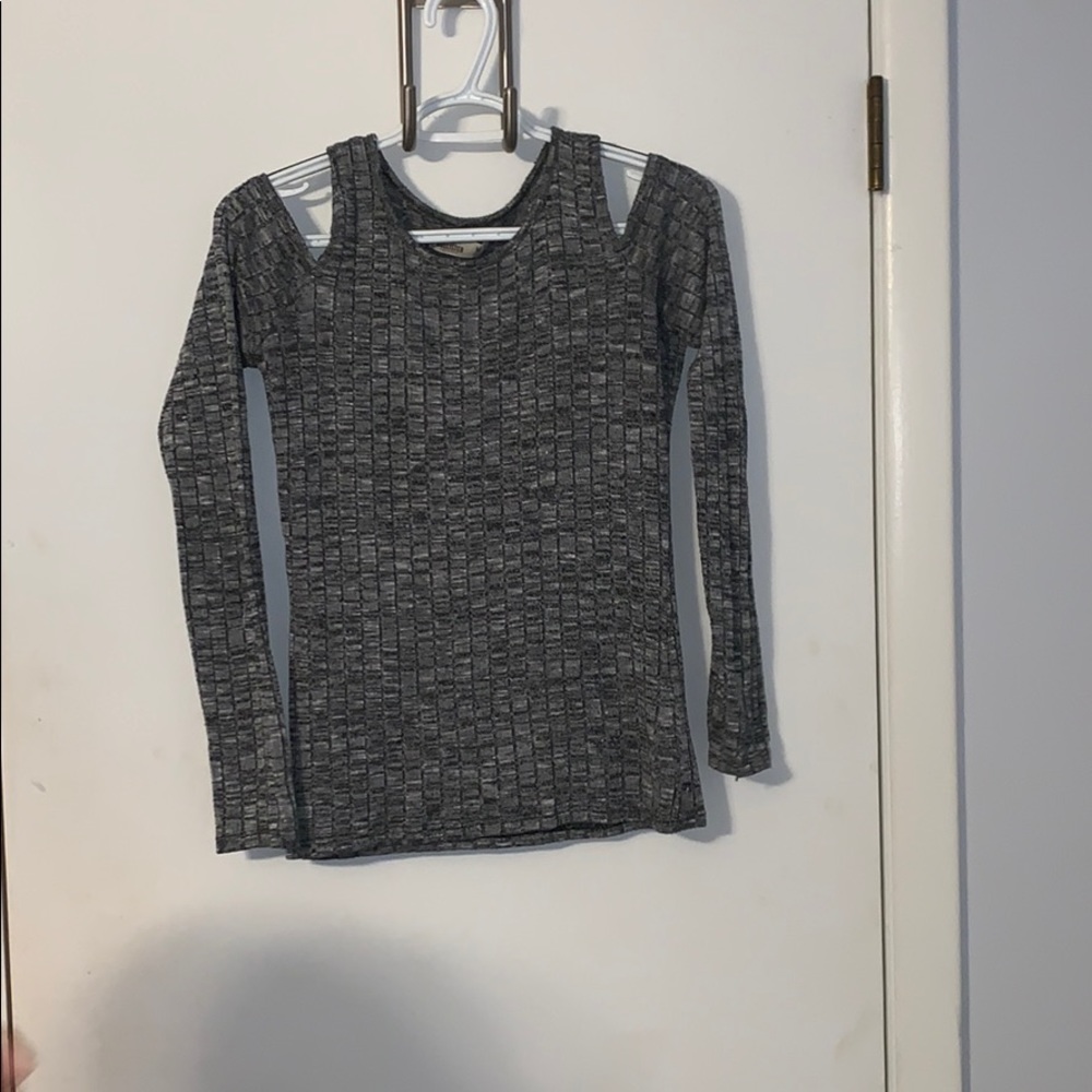 Gray Hollister sweater